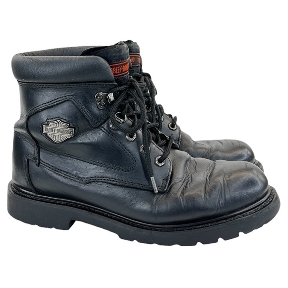 Harley-Davidson Men’s Motorcycle Biker Lace Up Boots - Picture 1 of 15